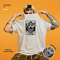 Monkey D. Luffy - One Piece | Oversized T-Shirt | Off-White