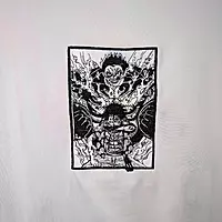 Mokey D. Luffy - One Piece | Oversized T-Shirt | Off-White