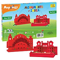 Monuments Pack of 2 Red fort & Hawa Maha