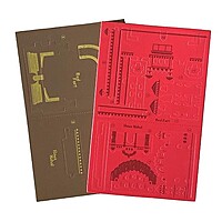Monuments Pack of 2 Red fort & Hawa Maha