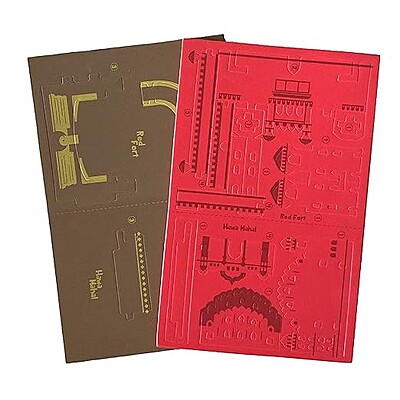 Monuments Pack of 2 Red fort & Hawa Maha