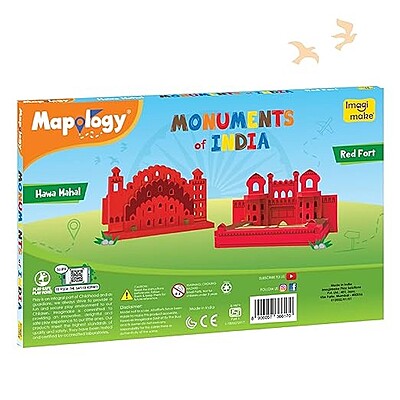 Monuments Pack of 2 Red fort & Hawa Maha