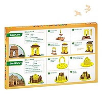 Monuments Pack of 2 Sanchi Stupa & India