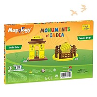 Monuments Pack of 2 Sanchi Stupa & India