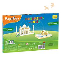 Monuments Pack of 2 Taj Mahal & Golden..