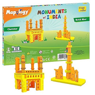 Monuments pack of 2 Char Minar & Qutab..