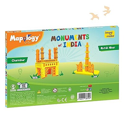 Monuments pack of 2 Char Minar & Qutab..