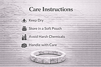 Moon Howlite Pyramid Bracelet