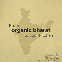 Organic Unpolished Moong Dal (Dhuli)