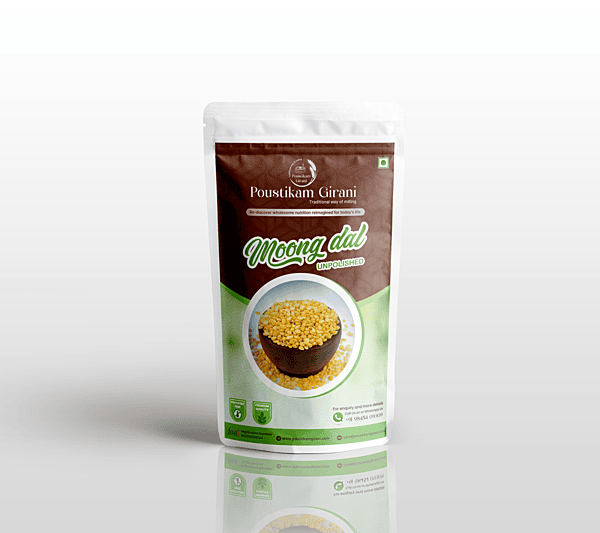 Regular-Yellow Unpolished-Moong dal-Pulses