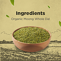 Organic Unpolished Moong Whole (Sabut)