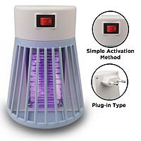 Electric Mosquito Killer Lamp, UV Light Insect Zapper, Indoor Pest Control with Protective Cover, Plug-in Type, Noise Free Operation (Multicolor) Electric Mosquito Killer Lamp, UV Light Insect Zapper, Indoor Pest Control with Protective Cover, Plug-in Type, Noise Free Operation (Multicolor)