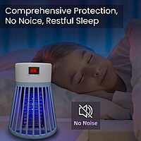Electric Mosquito Killer Lamp, UV Light Insect Zapper, Indoor Pest Control with Protective Cover, Plug-in Type, Noise Free Operation (Multicolor) Electric Mosquito Killer Lamp, UV Light Insect Zapper, Indoor Pest Control with Protective Cover, Plug-in Type, Noise Free Operation (Multicolor)
