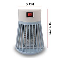 Electric Mosquito Killer Lamp, UV Light Insect Zapper, Indoor Pest Control with Protective Cover, Plug-in Type, Noise Free Operation (Multicolor) Electric Mosquito Killer Lamp, UV Light Insect Zapper, Indoor Pest Control with Protective Cover, Plug-in Type, Noise Free Operation (Multicolor)