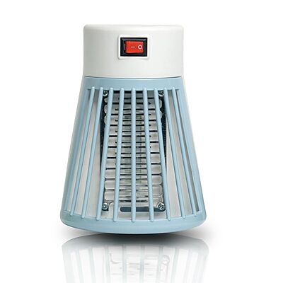 Electric Mosquito Killer Lamp, UV Light Insect Zapper, Indoor Pest Control with Protective Cover, Plug-in Type, Noise Free Operation (Multicolor)