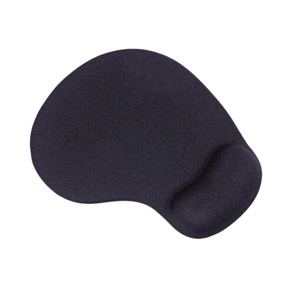 Mouse Pad with Comfortable Wrist Rest Support and Lycra Cloth for Easy Pain Relief, Durable and Washable, Classic ( Black) Mouse Pad with Comfortable Wrist Rest Support and Lycra Cloth for Easy Pain Relief, Durable and Washable, Classic ( Black)