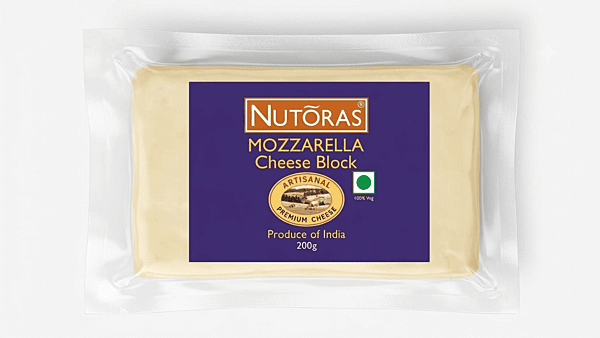 Nutoras Mozzarella Cheese Block 200G Nutoras Mozzarella Cheese Block 200G