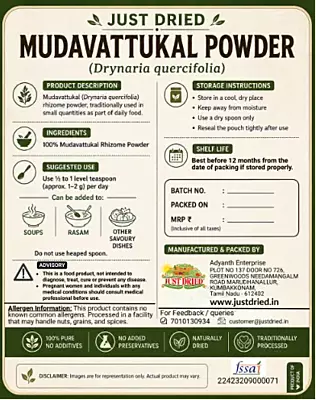 Mudavattukal Powder