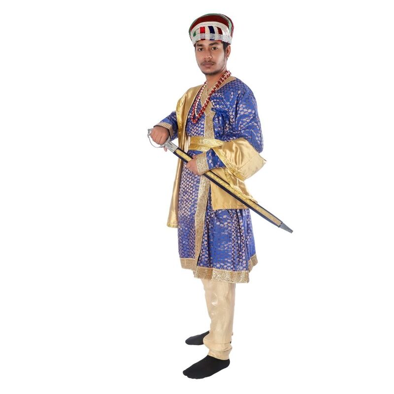 Mughal King Fancy Dress Costume For Boys Mughal King Fancy Dress Costume For Boys