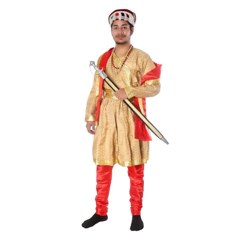 Mughal King Fancy Dress Costume
