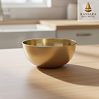 PURE TIN BRONZE KATORI MUKTA 5.5'' PURE TIN BRONZE KATORI MUKTA 5.5''