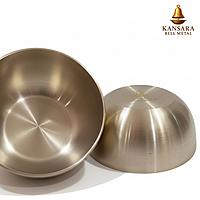 PURE TIN BRONZE KATORI MUKTA 5.5'' PURE TIN BRONZE KATORI MUKTA 5.5''