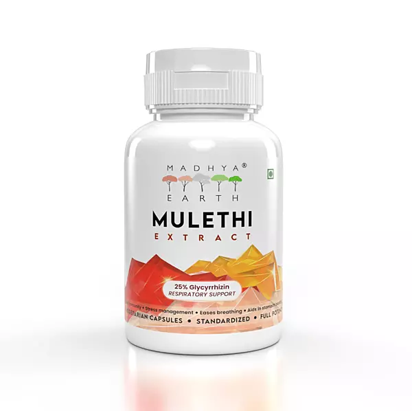 Mulethi Extract Veg Capsules 60 Capsules