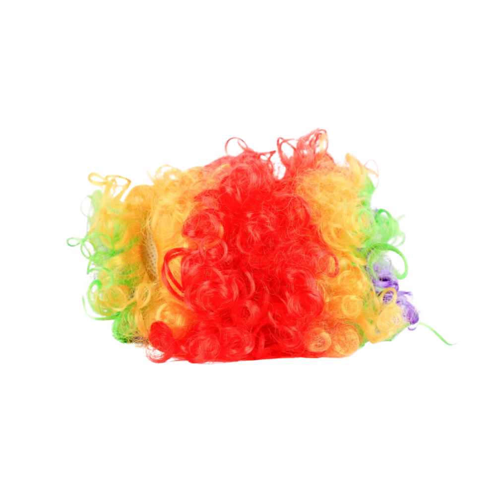 Multi Color Joker Wig for Fancy Dress Clown Hair Wig