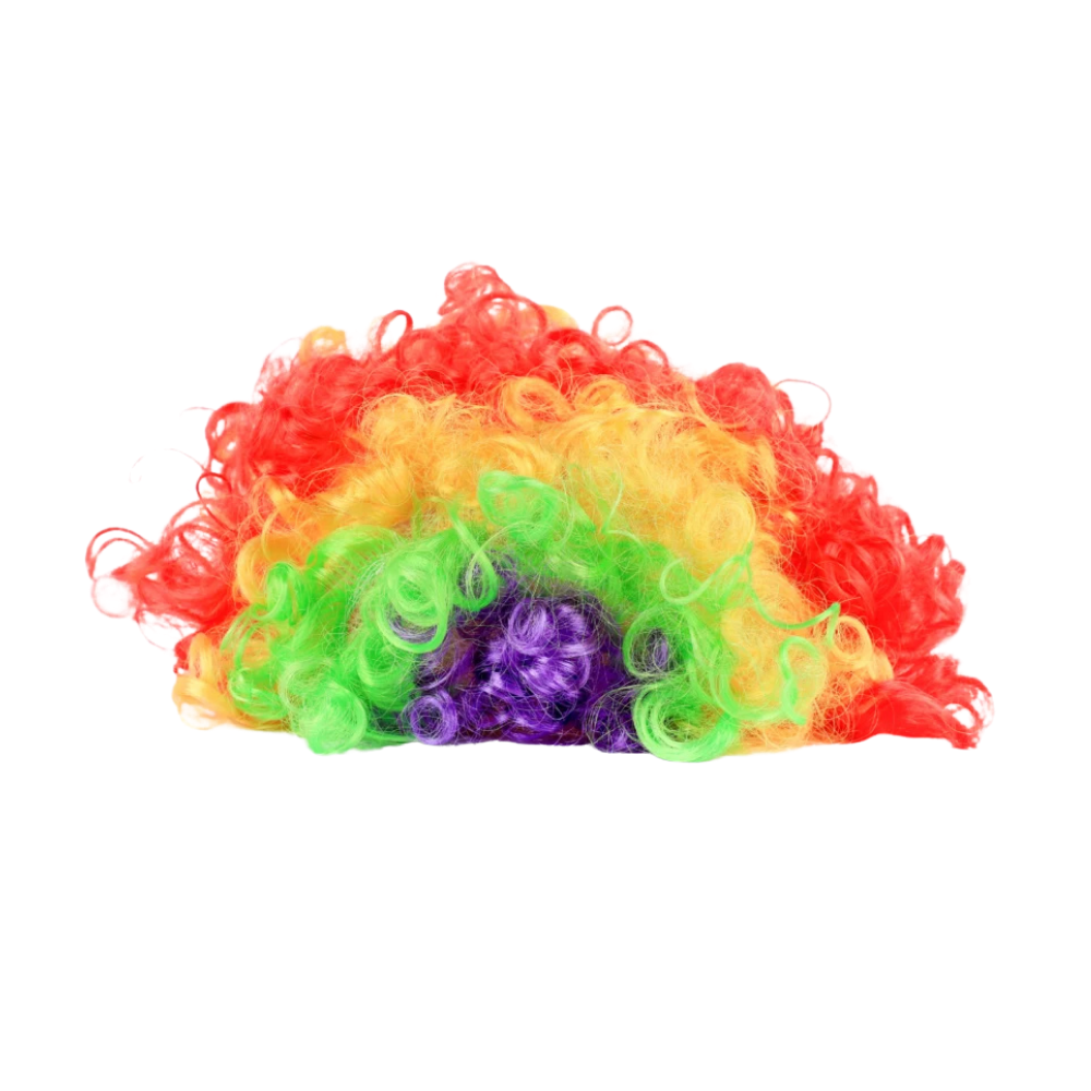 Multi Color Joker Wig for Fancy Dress Clown Hair Wig