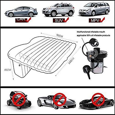 Multifunctional Inflatable Car Travel Bed Sofa Mattress Universal Fit Pack of 1 (Colour: Pink/Grey) Multifunctional Inflatable Car Travel Bed Sofa Mattress Universal Fit Pack of 1 (Colour: Pink/Grey)