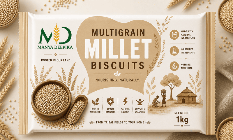 Millet Multigrain Biscuits - 1kg