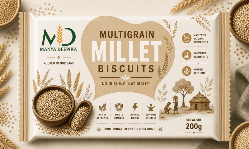 Millet Multigrain Biscuits-200g