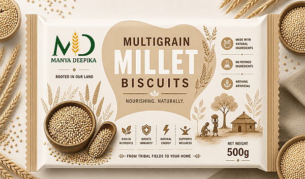Millet Multigrain Biscuits - 500g