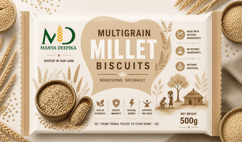 Millet Multigrain Biscuits - 500g