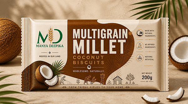 Millet Multigrain Coconut Biscuits - 200g