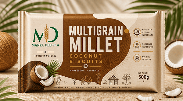 Millet Multigrain Coconut Biscuits - 500g