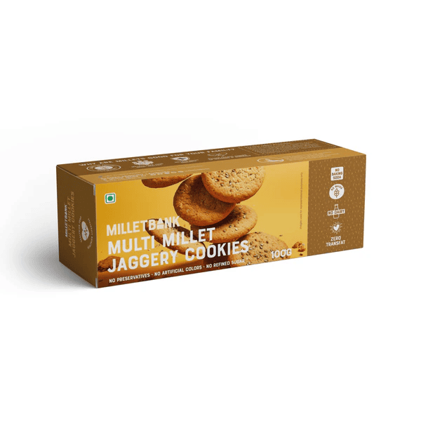 MB Multi Millet Jaggery Cookies -100g