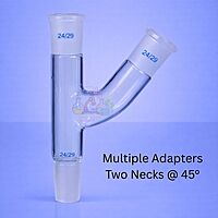 Multiple Adapters - Two Necks at 45°