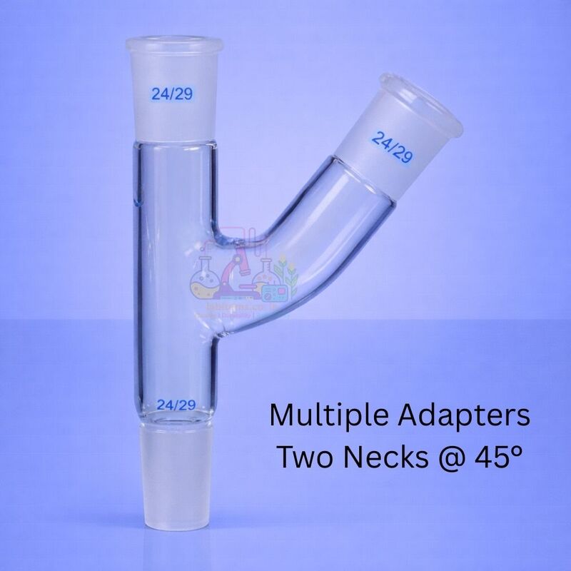 Multiple Adapters - Two Necks at 45°