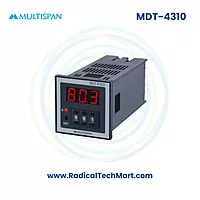 Multispan MDT-4310 Series Thumbwheel Timer | ON/OFF Delay | Proxy/Micro Switch Input | 3-Digit Display