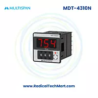 Multispan MDT-4310 Series Thumbwheel Timer | ON/OFF Delay | Proxy/Micro Switch Input | 3-Digit Display