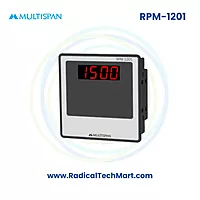 Multispan RPM Series Digital RPM Indicator | 4-Digit Display | Proximity/Micro Switch Input | 100–270V AC

