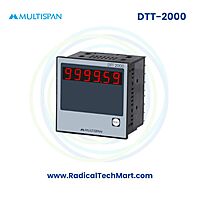 Multispan DTT Series Time Totaliser | Hour Meter with 6-Digit Display | 0–9999.59 Hr/Min/Sec | 230V AC
