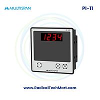 Multispan PL Series Digital Process Indicator | 4-20mA / 0-10V / 0-20mA | -999 to 9999 Display Range