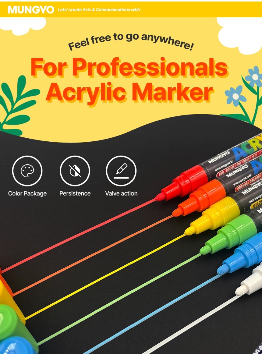 Mungyo Acrylic Marker Mungyo Acrylic Marker