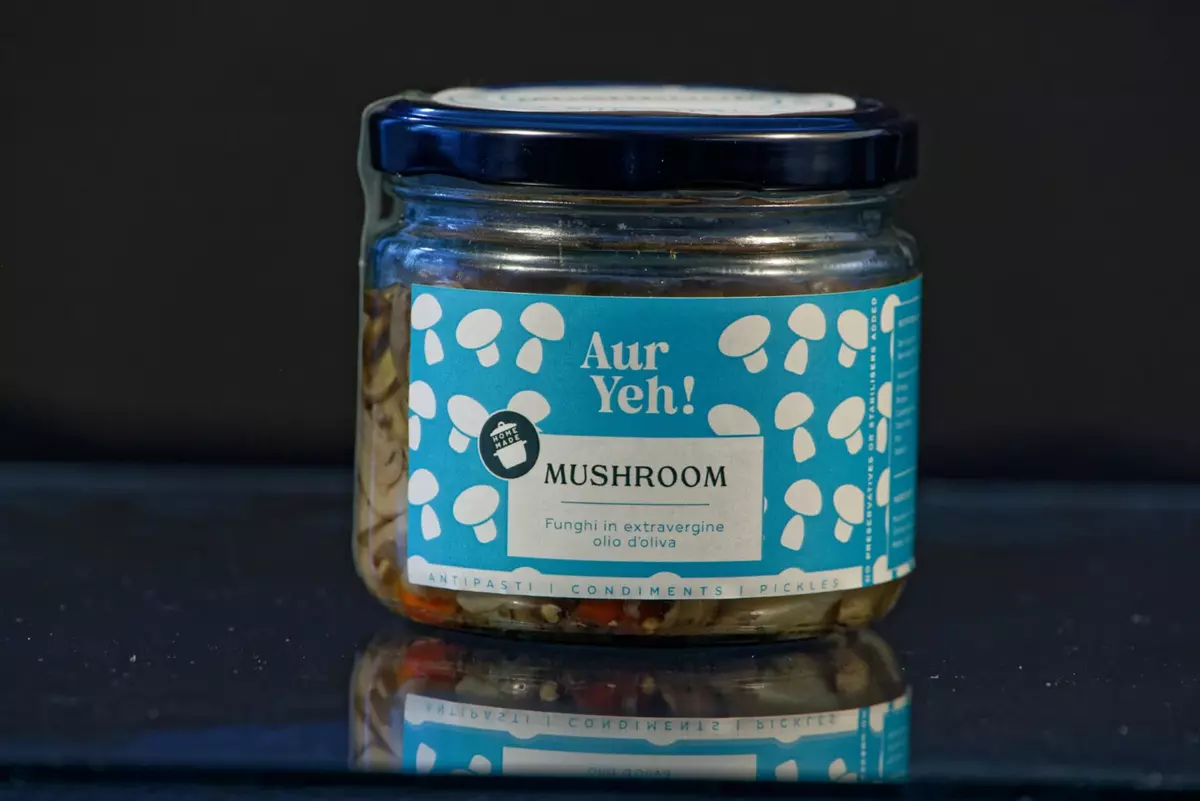 Mushroom Antipasti 150 Gms - Aur Yeh!