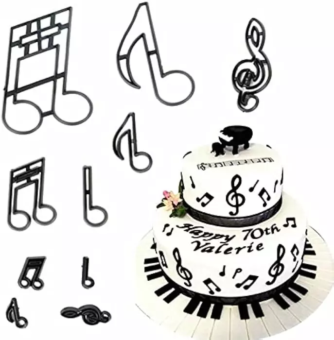 Music Cutter for Cake