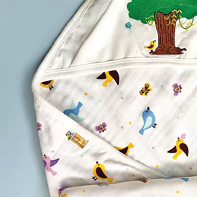 Muslin Cotton Hooded Baby Bath Towel