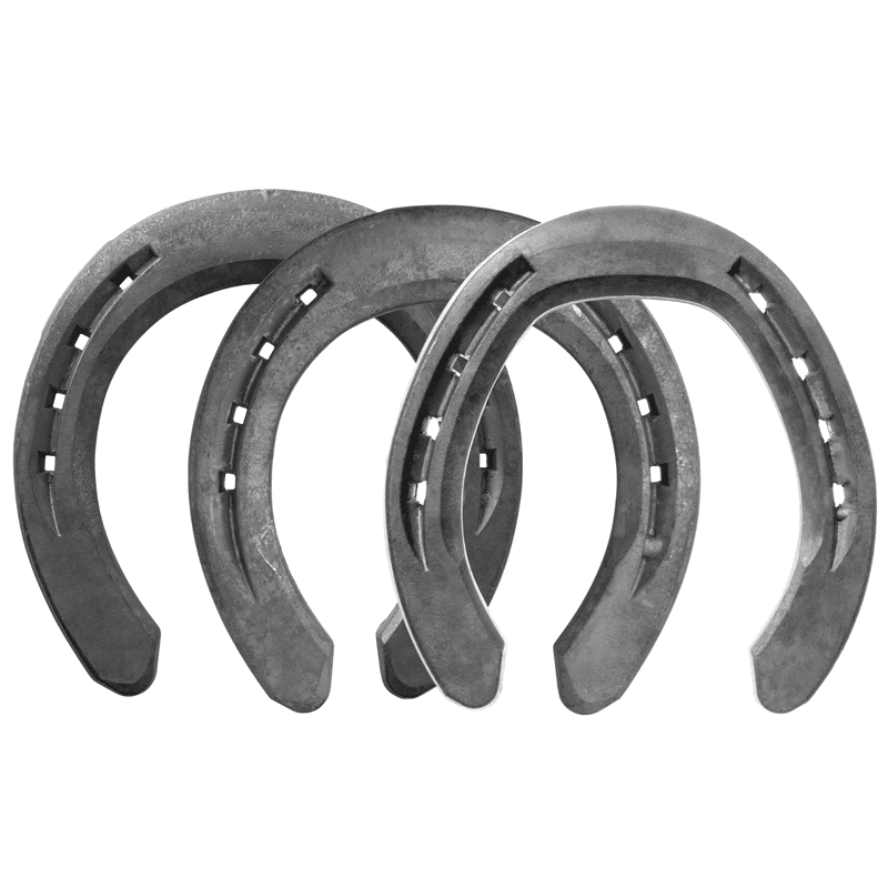 Mustad Equilibrium Air Horse Shoes - Alloy / 1 / Front