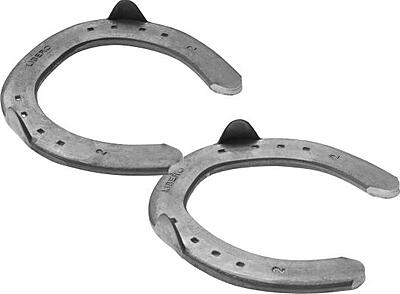 Mustad Horse Shoe-Libero Concave - Black / Front / 4